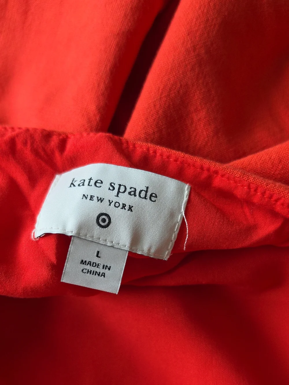 Kate Spade New York Bright Red Sleeveless Shift Dress